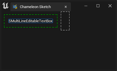 SMultiLineEditableTextBox without padding field, only margin