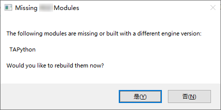 MissingModule