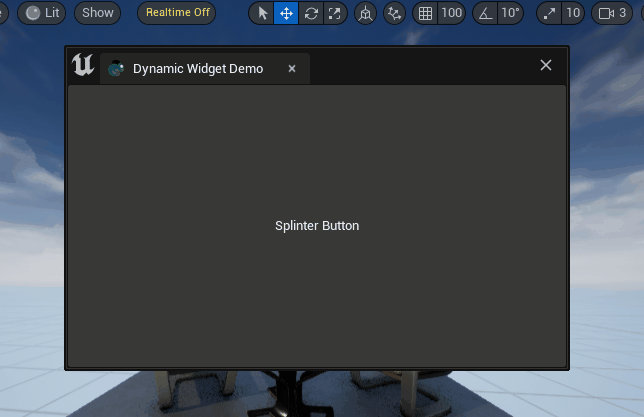 The addition of dynamically generated buttons in Unreal Engine showcased the dynamic capabilities beautifully.